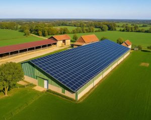 Hangar agricole photovoltaïque
