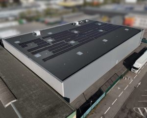 Centrale de 160kWc sur un entrepot logistique